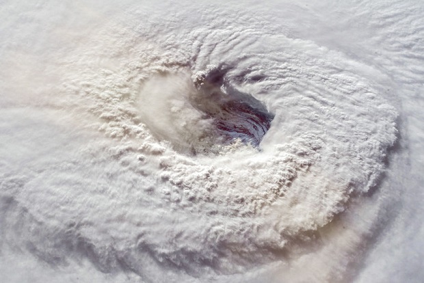 Was ist das Auge eines Tornados - Ruhig