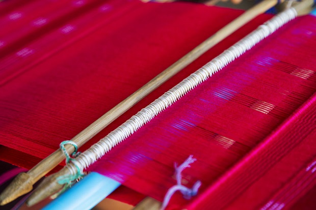How Silk Fabric Is Made - Weaving Process