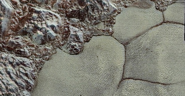 Can Pluto Support Life Ice Mountains