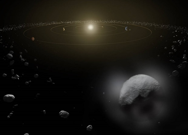 Dwarf Planet Ceres Artists Rendition